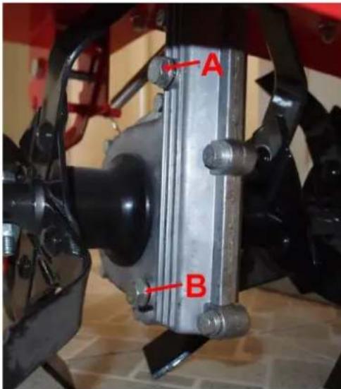 A B