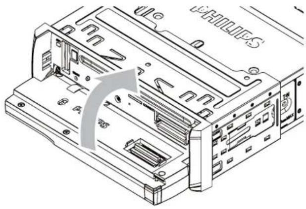PHILIPS CED228X - Coloque el panel frontal - 3