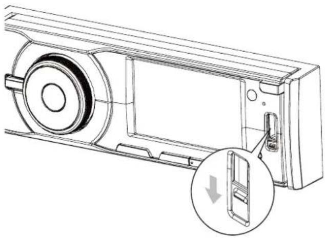 PHILIPS CED228X - Introduzca un dispositivo USB - 1