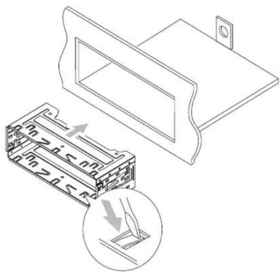 PHILIPS CED228X - Coloque el panel frontal - 7
