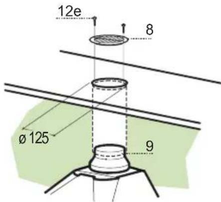 MEPAMSA Syntesis H 70X - SAÍDA DO AR PARA A VERSÃO FILTRANTE - 1