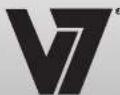 V7 Standard Keyboard KC0B1-6E1 - One Year Limited Warranty - 1