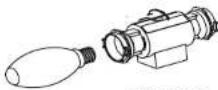 Meireles MEP 160 X - Mudar lämpada 28 W - 1