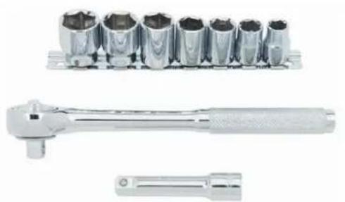 Charofil MG-51-422 EZ - • Matraca con dado de 10mm - 1