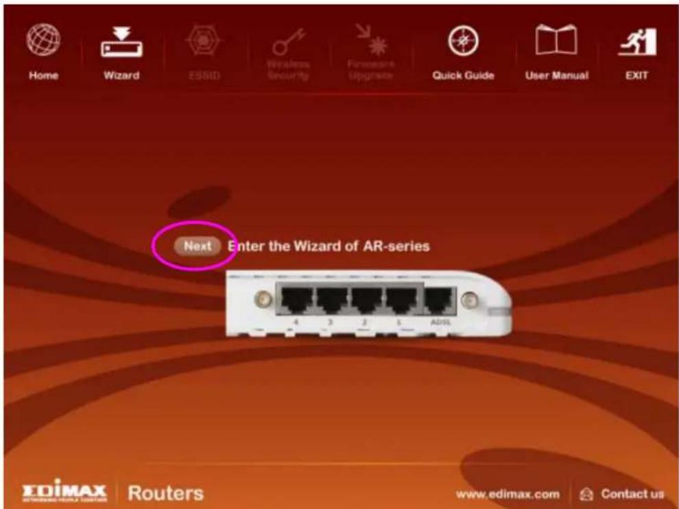 Edimax AR-7265WNB - Setup Wizard - 3