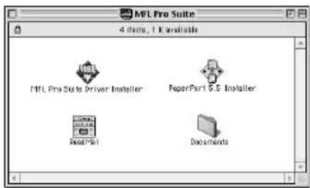 MFL Pro Suite 4 items, 1 is available MFL Pro Suite to Driver Installer PaperPart S.5 Installer Local Mail Documents