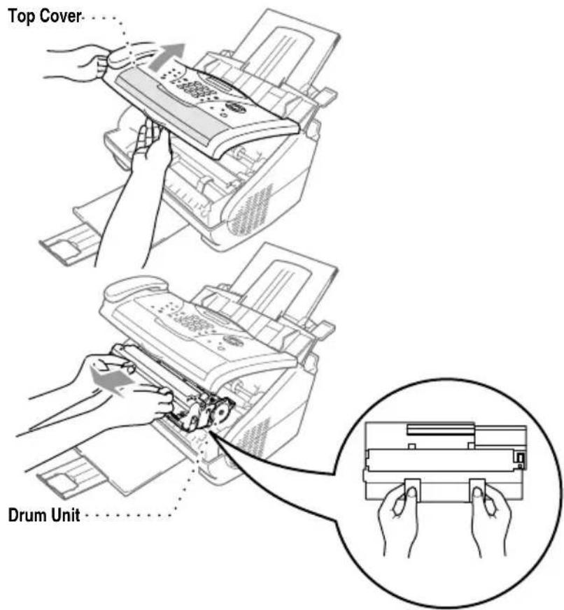 Top Cover Drum Unit