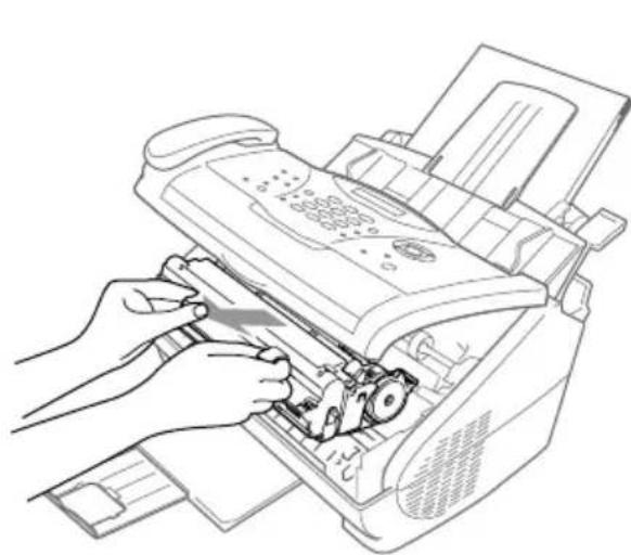 BROTHER FAX-3800 - Paper is Jammed near the Drum Unit or in the Fuser Unit - 1
