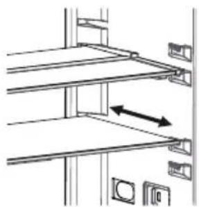 NEW POL NWC1863W - Adjustable Glass Shelf (In some models) - 1