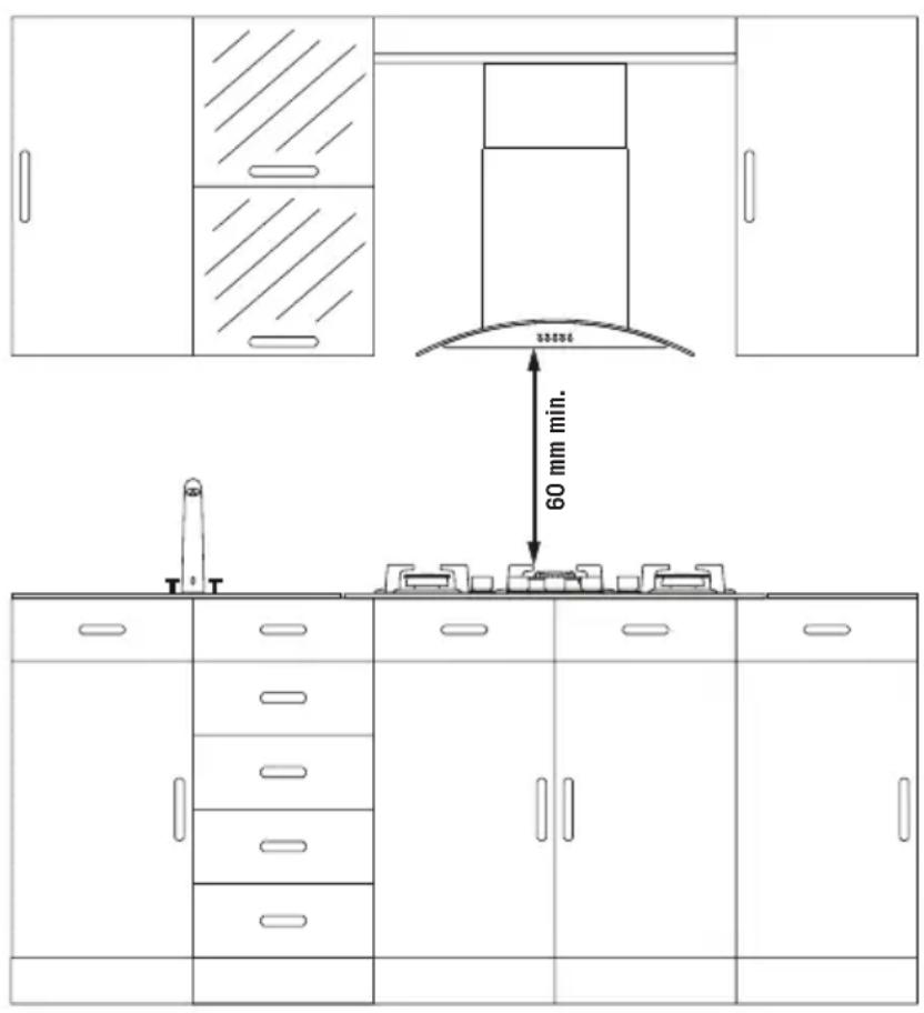 Orima ORP 65 VG - LUGAR CORRETO PARA A INSTALAÇÃO - 1
