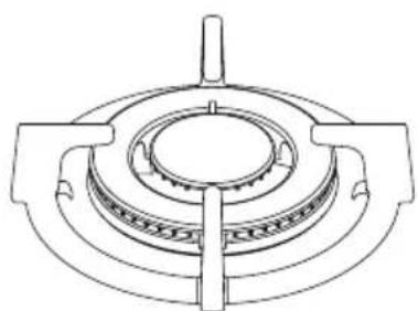 Orima ORP 64 - Wok Quemador - 1