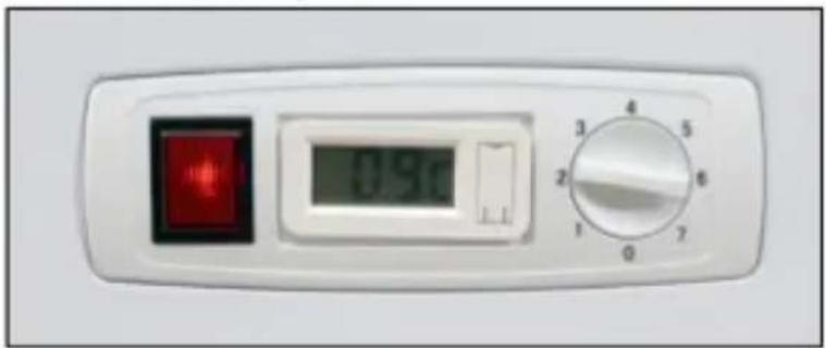 Jocel JCH-550 - The function of the panel: - 1