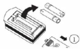 Becken GT 18B A - Substitución de Pilas - 1