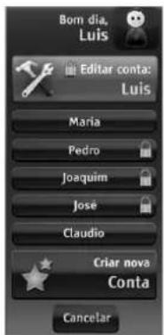 Bom dia, Luis Editor conta: Luis Maria Pedro Joaquim Jose Claudio Criar nova Conta Cancelar