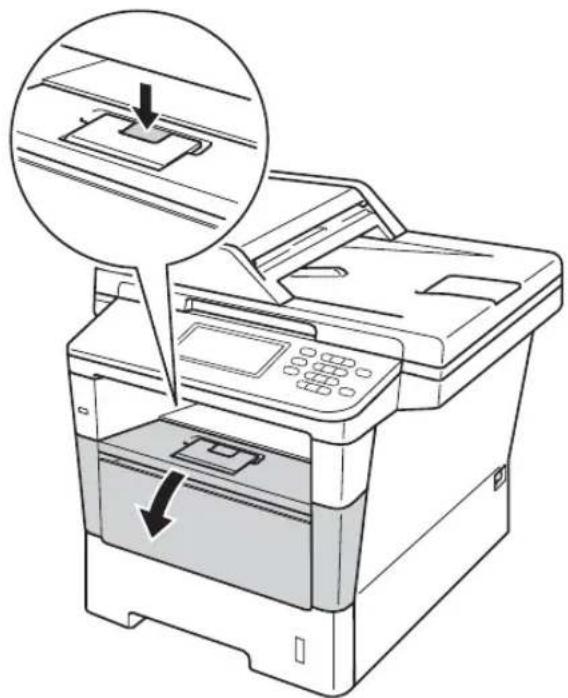 BROTHER MFC-8952DW - Limpando a unidade de cilindro - 1