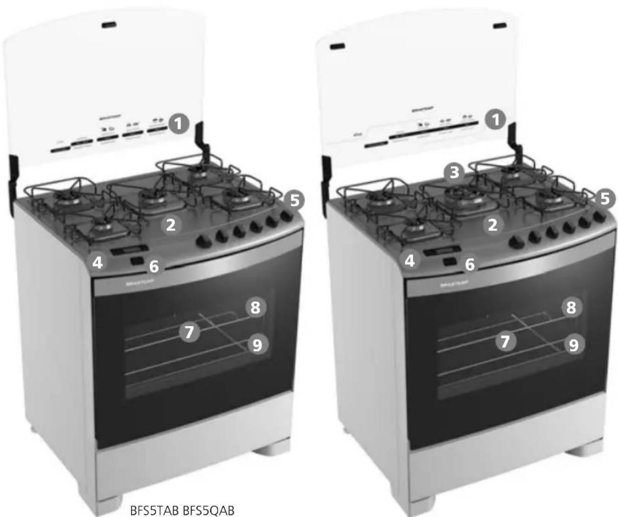 Brastemp BFD4TAB - Clean 5 bocas 2.5 Ative! 5 bocas - 1
