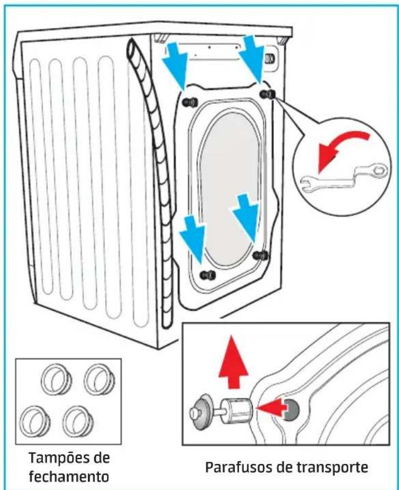 MIDEA Acqua Prata - Parafusos de Transporte - 1