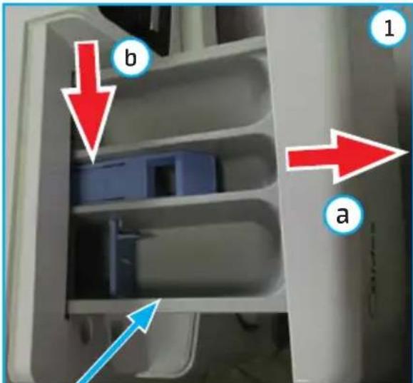 MIDEA Acqua Prata - Limpeza do dispenser de detergente e amaciante - 1