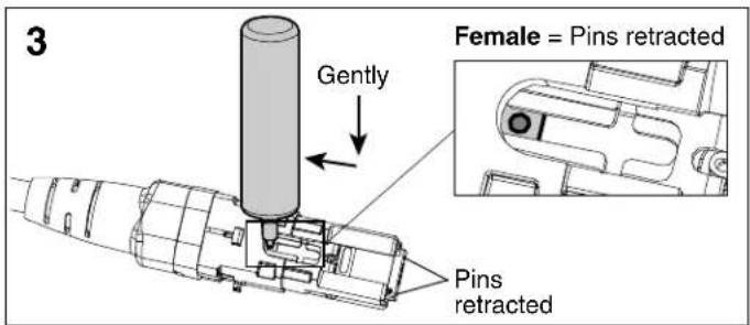 Panduit FXTHP5NLDSNM006 - PanMPO Gender Changeover - 3