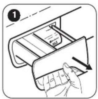 ZANUSSI ZWF 81263 W - LIMPIEZA DEL DOSIFICADOR DE DETERGENTE - 1