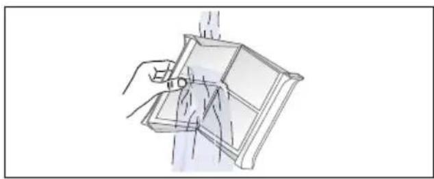BOSCH WTG85231EE - Limpar o filtro de cotão - 5