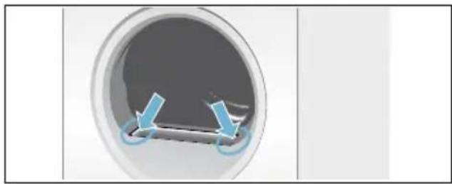 BOSCH WTG85231EE - Limpar o filtro de cotão - 2