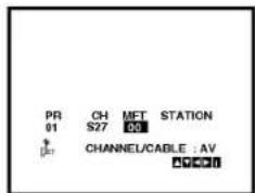 PR CH MFT STATION 01 S27 00 CHANNEL/CABLE : AV AVCC1