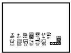 Scanned image of a software toolbar with icons for file operations, tools, and functions in Chinese.