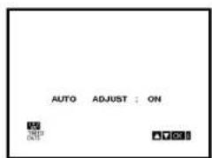 AUTO ADJUST : ON AUTO ADJUST : ON AUTO ADJUST : ON