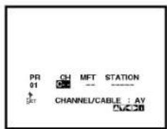 PR 01 CH MFT STATION CHANNEL/CABLE : AV AVCCB