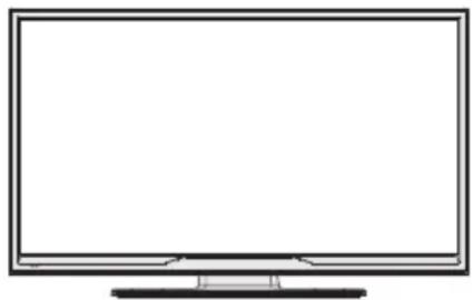 GRANDIN LD32V200GF - Botones de comando del televisor - 1