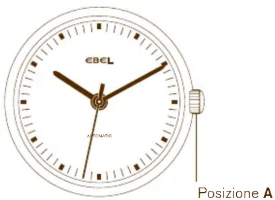 ebel automatic Posizione A