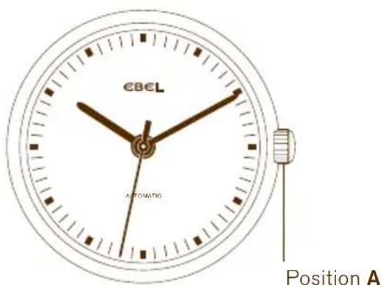 ebel automatic Position A