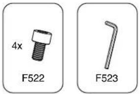 4x F522 F523