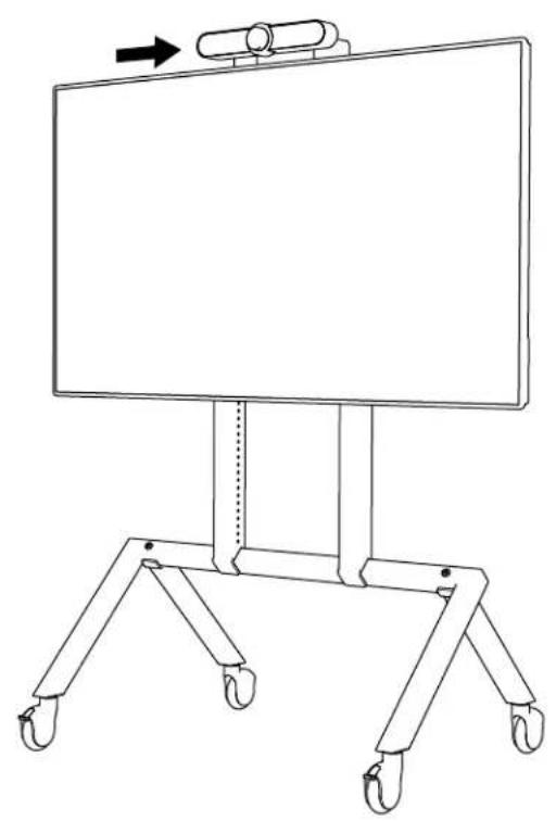Heckler Design H519-BG - Select installation position for MeetUp camera - 2