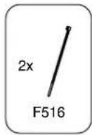 Heckler Design H519-BG - Route cables down AV Cart vertical arms - 1