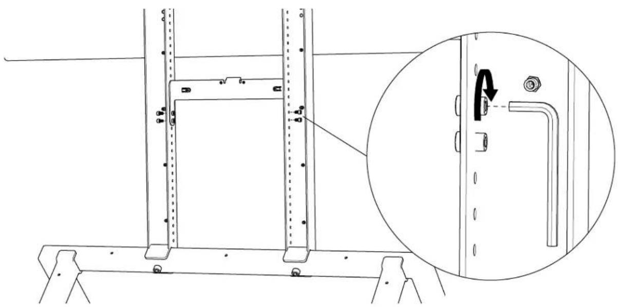 Heckler Design H519-BG - Install bracket to Heckler AV Cart - 3