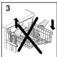 HOOVER HND 8510-80 - ADJUST BASKET TO THE LOWER POSITION: - 3