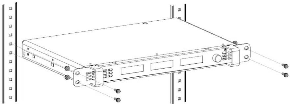 Barco R9853370 - How to install the Fiberlink 2 base unit and transmitter unit(s)? - 2