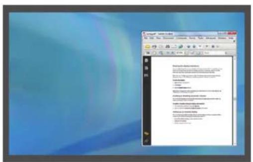 Screenshot of a legacy Windows desktop showing a file explorer window with a context menu open, containing Chinese text about system settings and system options.