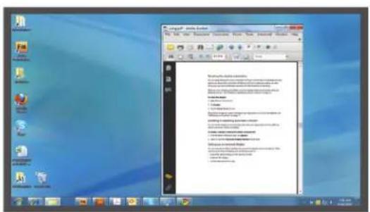 Screenshot of a classic Windows desktop with open Start menu and file list, showing Chinese text content.