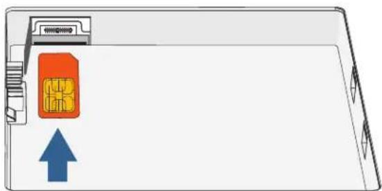 MOTION C5t - To insert a SIM card: - 2