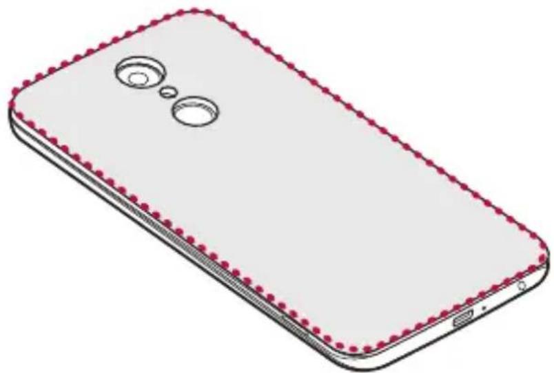 LG K10 Novo - Instalando os cartões SIM e a bateria - 3