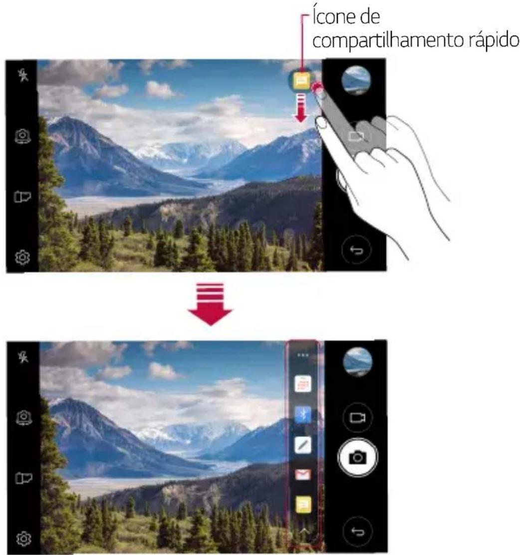 Ícone de compartilhamento rápido