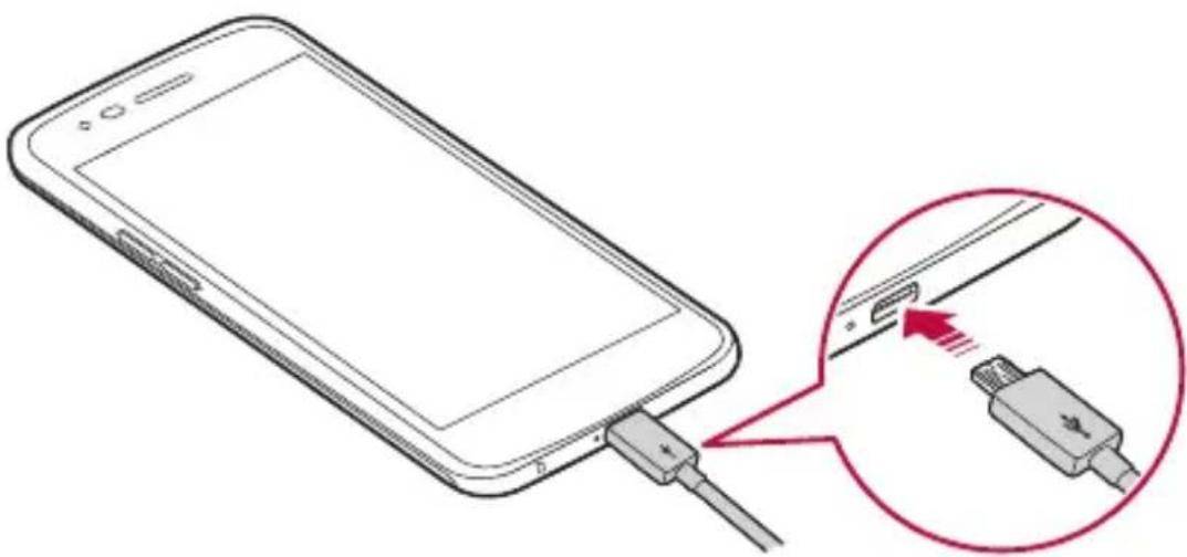 LG K10 Novo - Carregando a bateria - 1