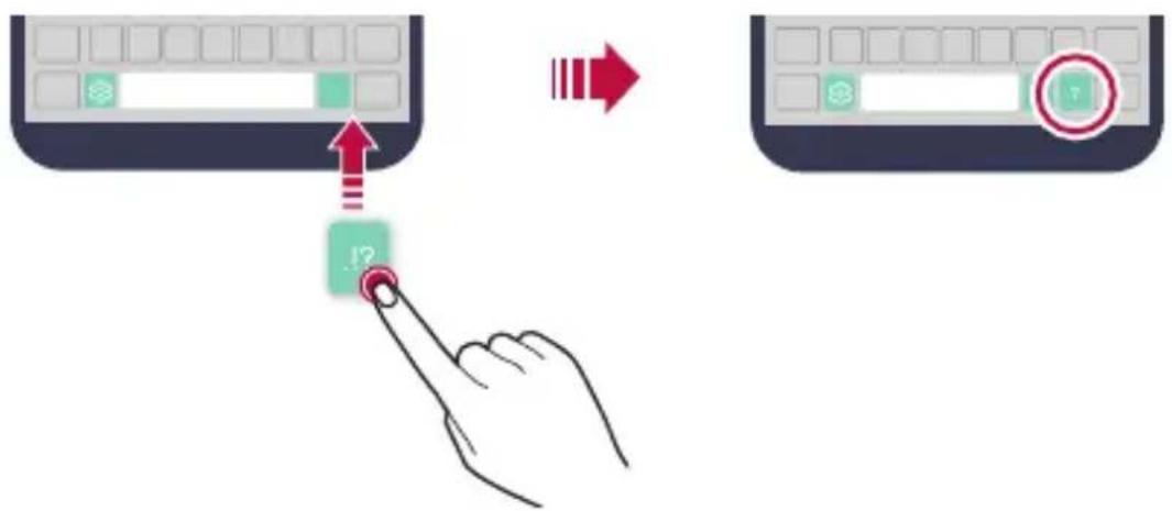 LG K10 Novo - Alterando o layout do teclado QWERTY - 1