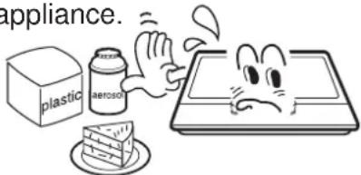 appliance. plastic aerosol