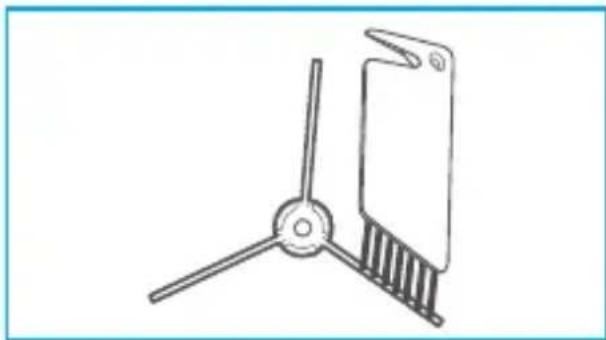 MIDEA VRA91PB - - Escovas Laterais - 1
