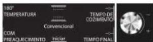 Brastemp BOC60BR - DEFININDO O TEMPO DE COZIMENTO - 1