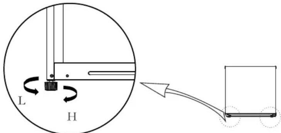 Orima ORS-46-W - Pies de nivelación - 1